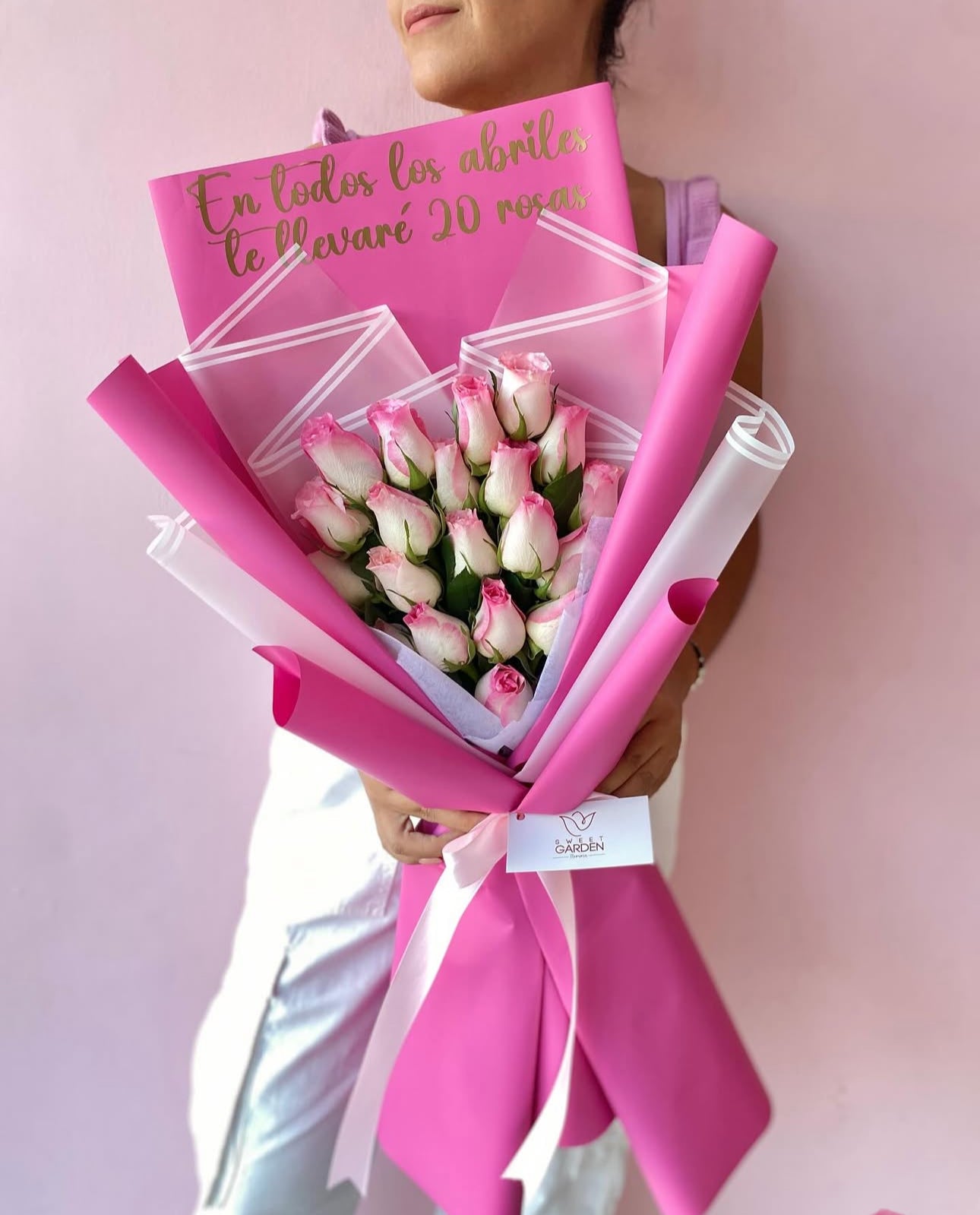 20 rosas rositas