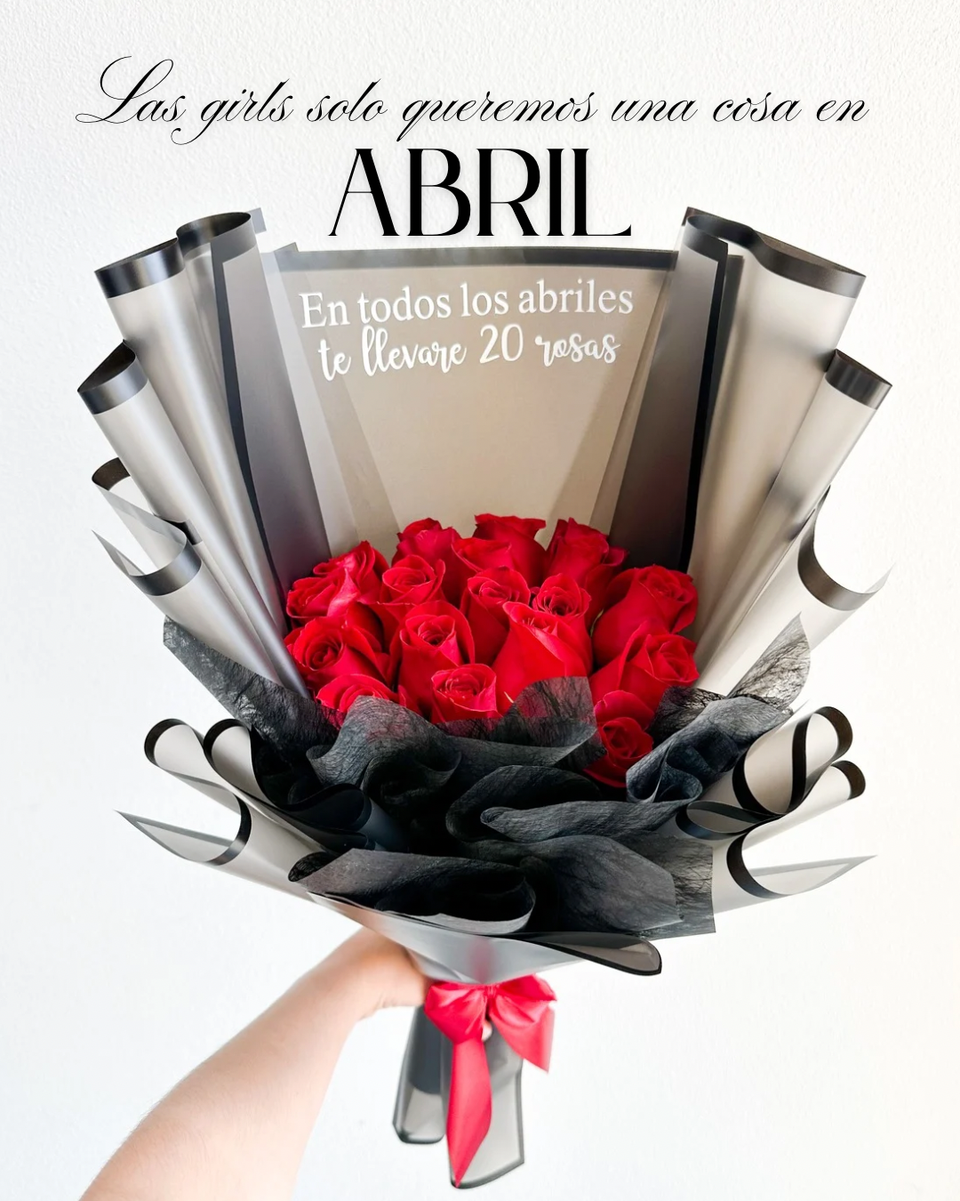 20 rosas rojas